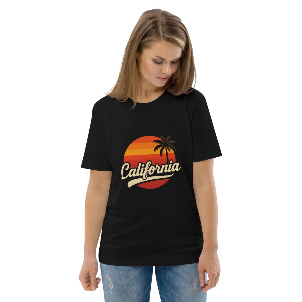 California Sunset Style  Unisex organic cotton t-shirt - Image 10