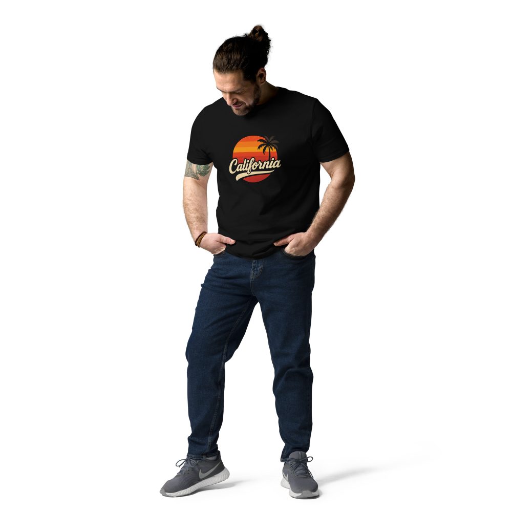 California Sunset Style  Unisex organic cotton t-shirt - Image 20