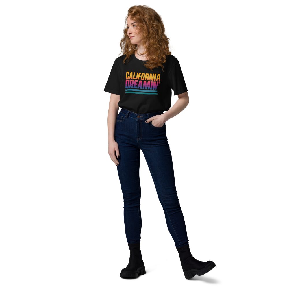 California Dreamin Unisex organic cotton t-shirt