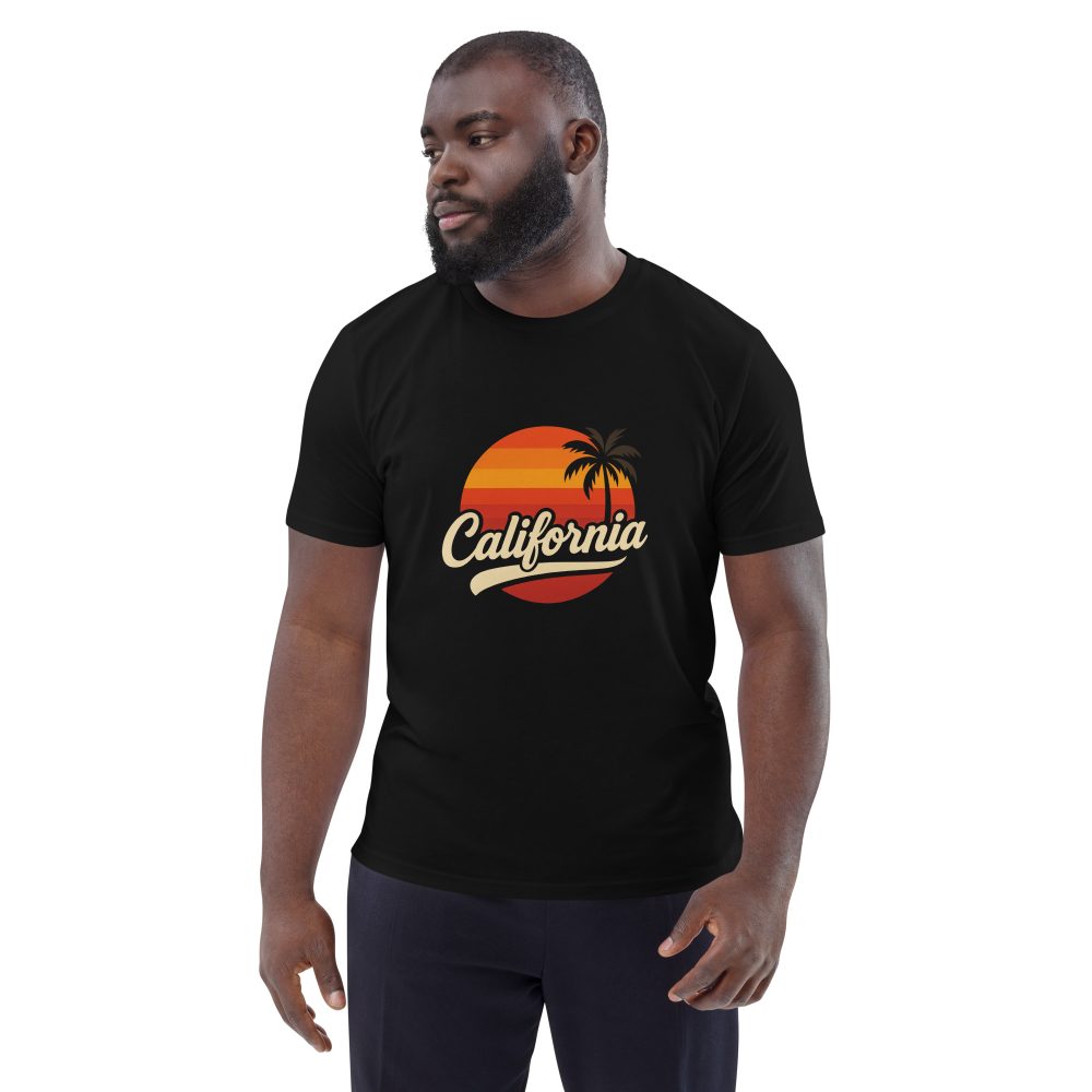 California Sunset Style  Unisex organic cotton t-shirt - Image 7