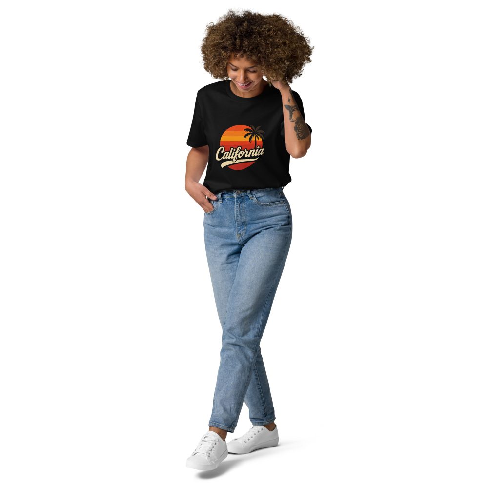 California Sunset Style  Unisex organic cotton t-shirt - Image 13
