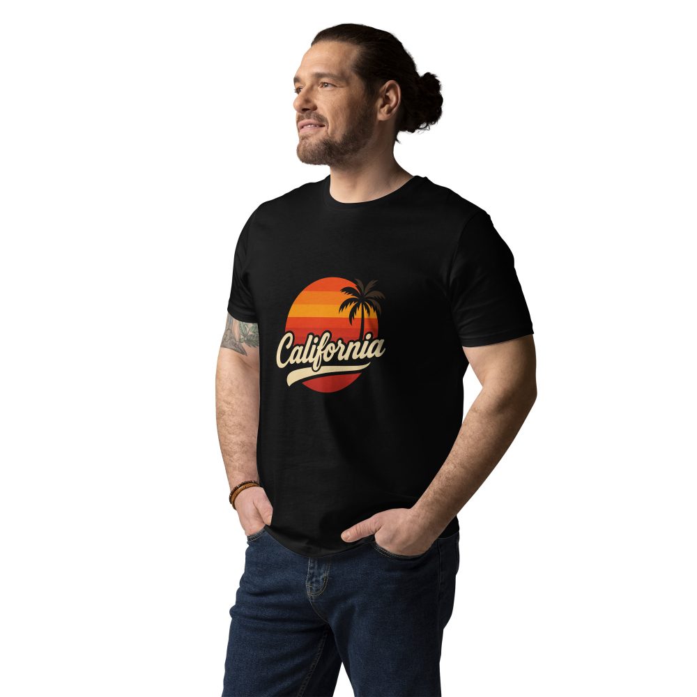 California Sunset Style  Unisex organic cotton t-shirt - Image 16