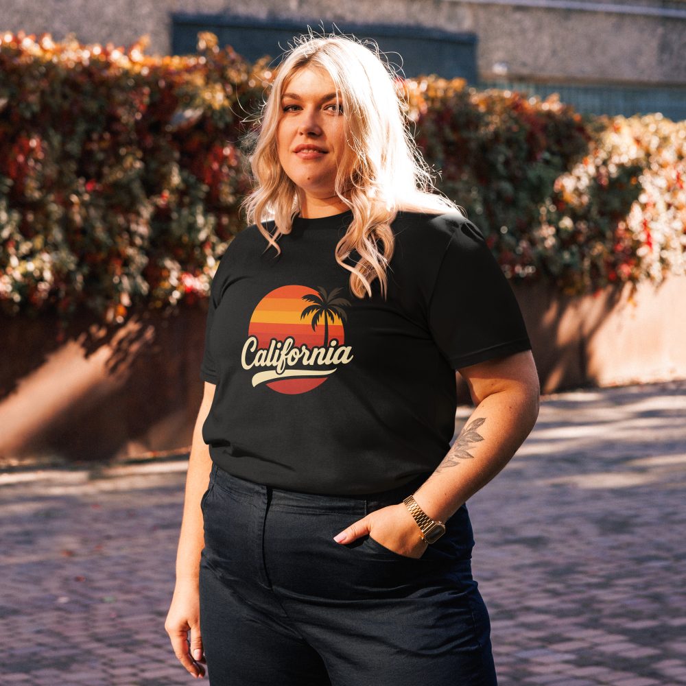 California Sunset Style  Unisex organic cotton t-shirt - Image 19
