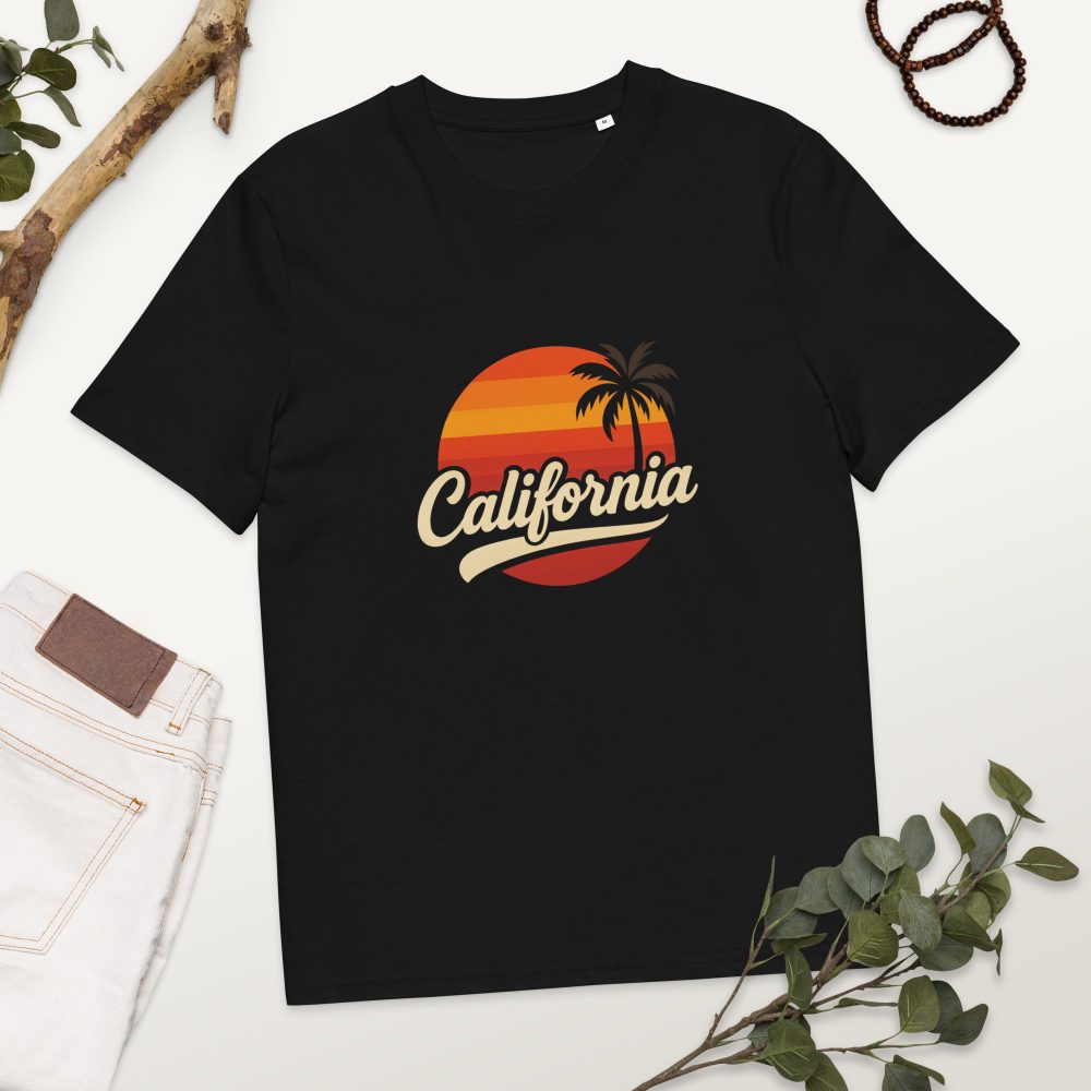 California Sunset Style  Unisex organic cotton t-shirt - Image 26