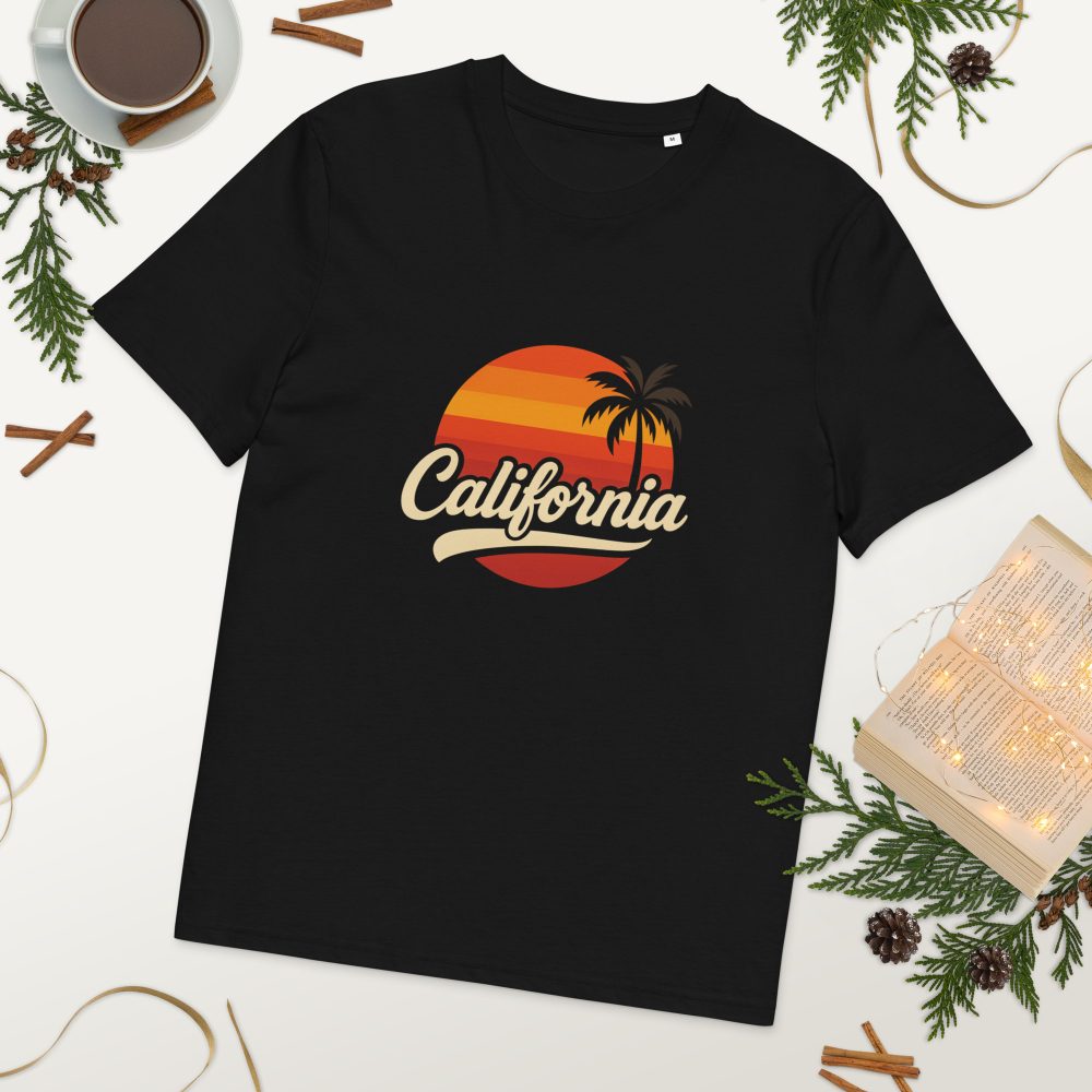 California Sunset Style  Unisex organic cotton t-shirt - Image 27