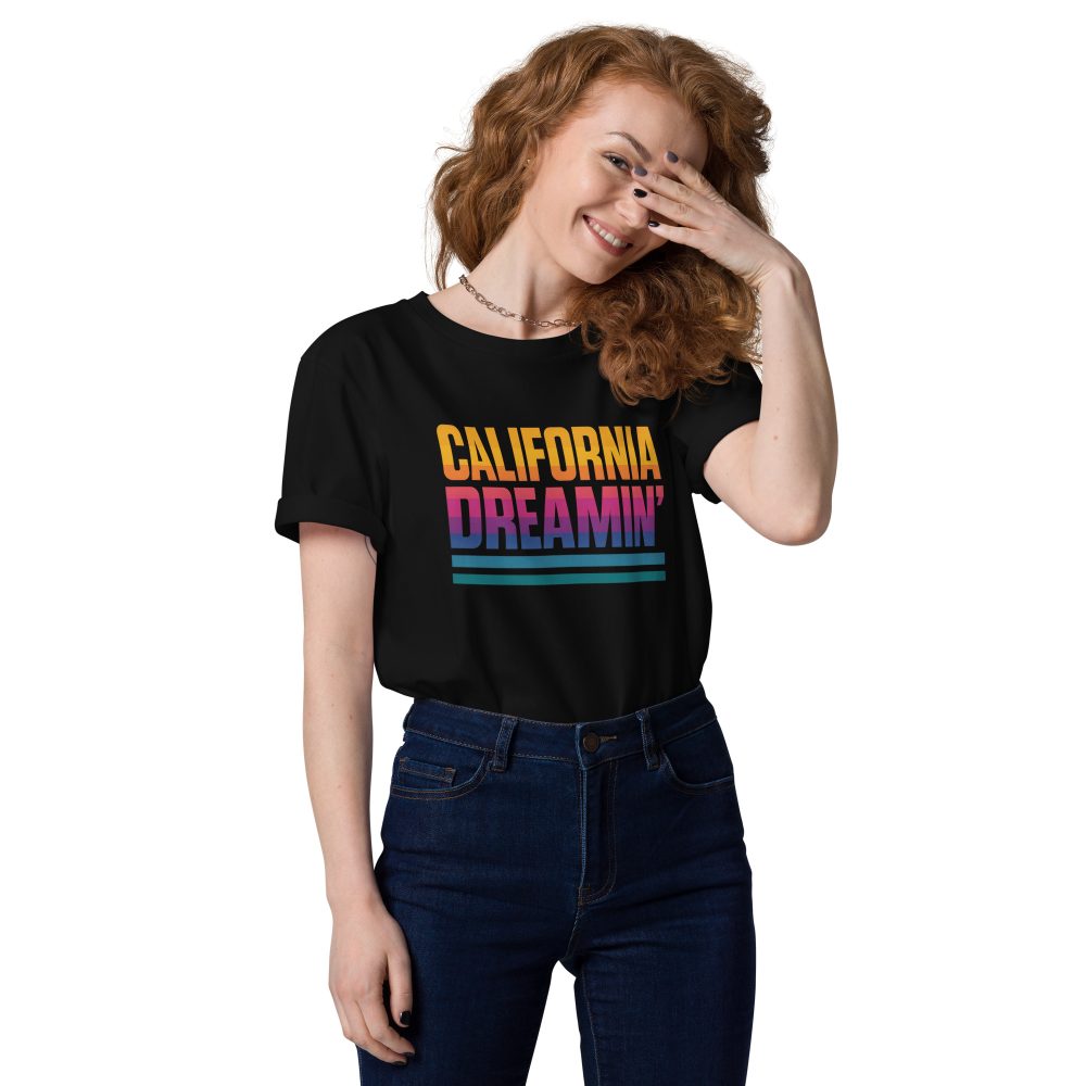 California Dreamin Unisex organic cotton t-shirt - Image 2