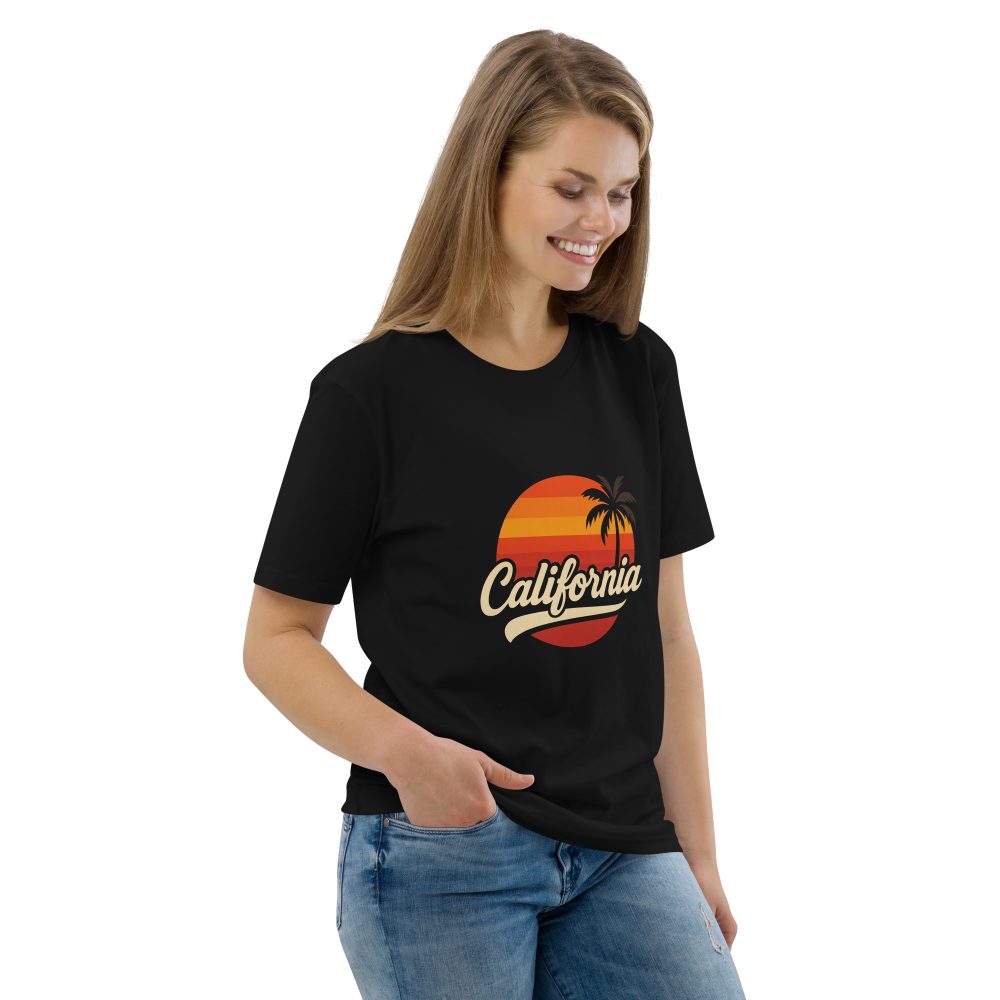 California Sunset Style  Unisex organic cotton t-shirt - Image 32