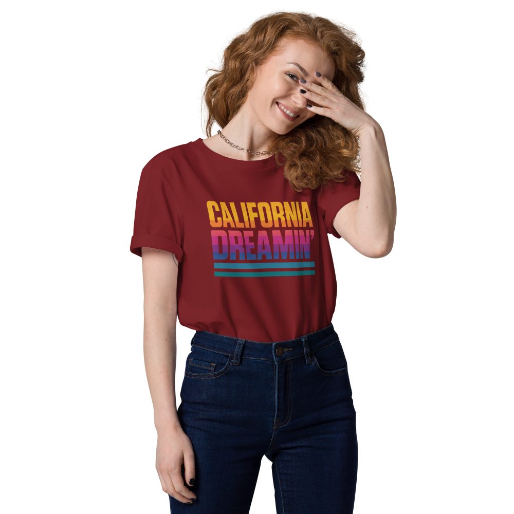 California Dreamin Unisex organic cotton t-shirt - Image 5