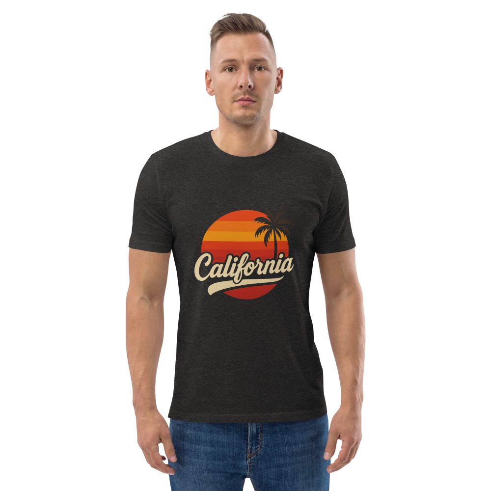 California Sunset Style  Unisex organic cotton t-shirt - Image 62