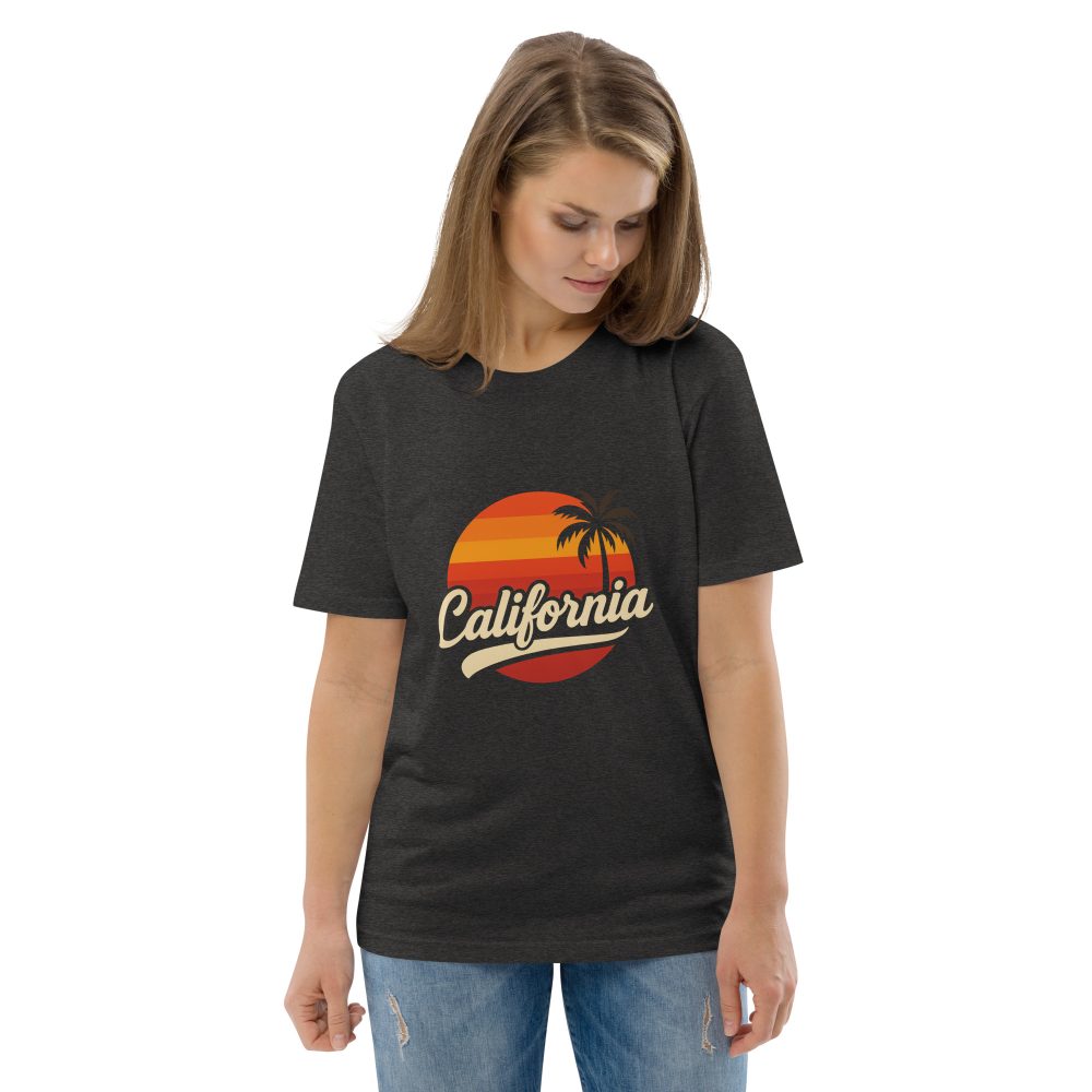 California Sunset Style  Unisex organic cotton t-shirt - Image 66
