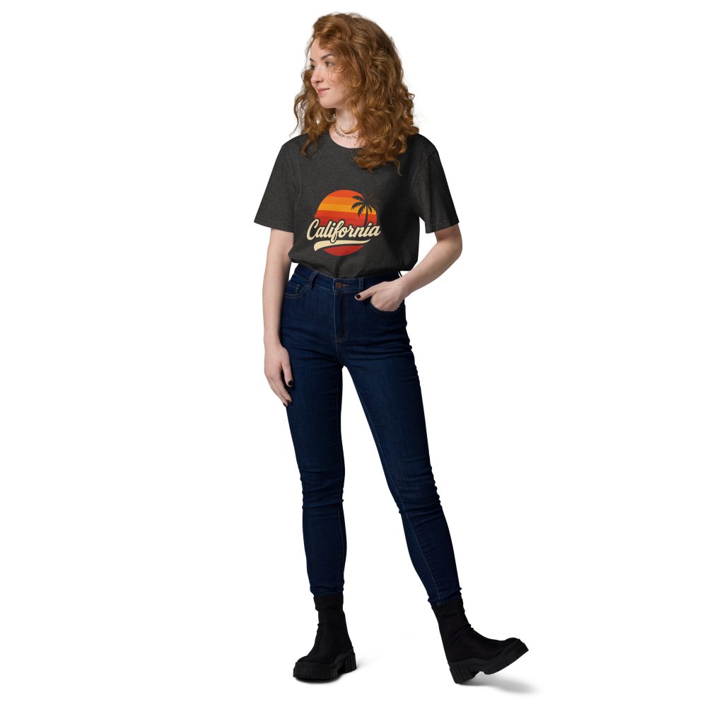 California Sunset Style  Unisex organic cotton t-shirt - Image 68