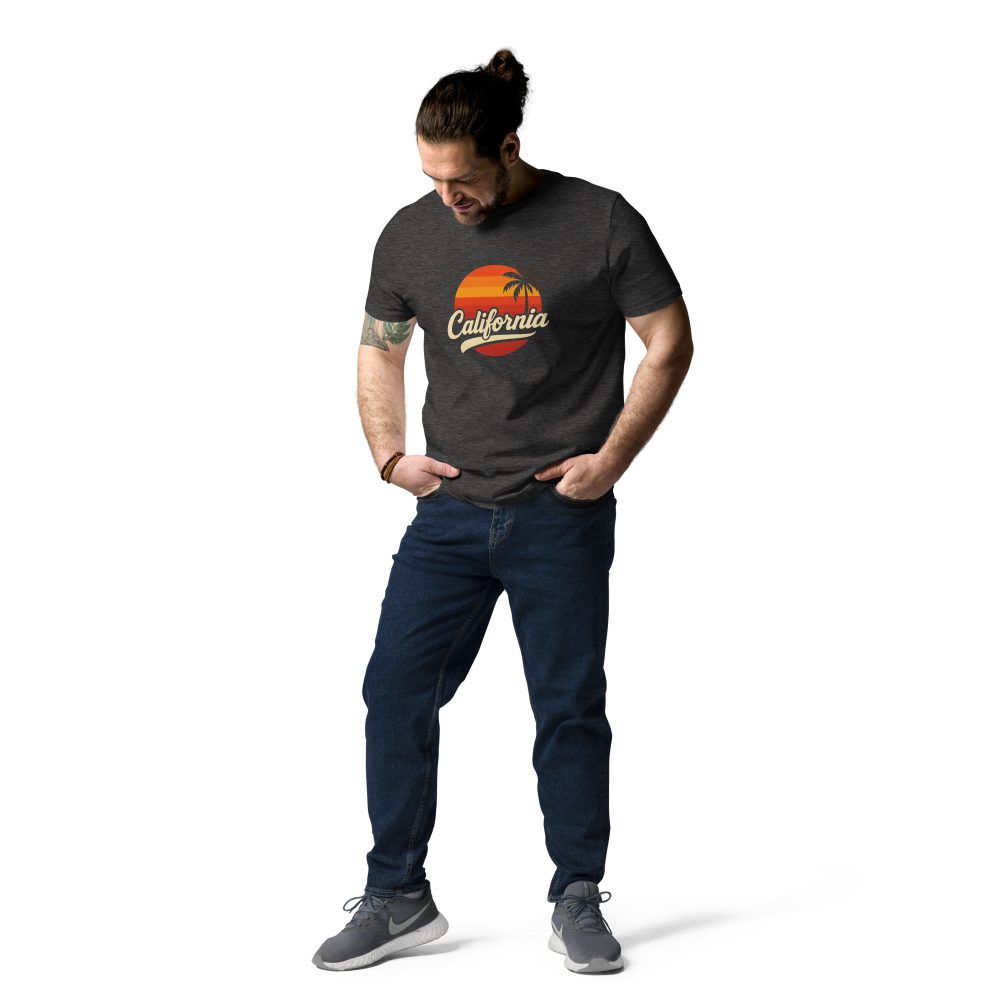 California Sunset Style  Unisex organic cotton t-shirt - Image 75