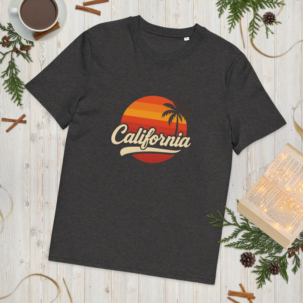 California Sunset Style  Unisex organic cotton t-shirt - Image 84