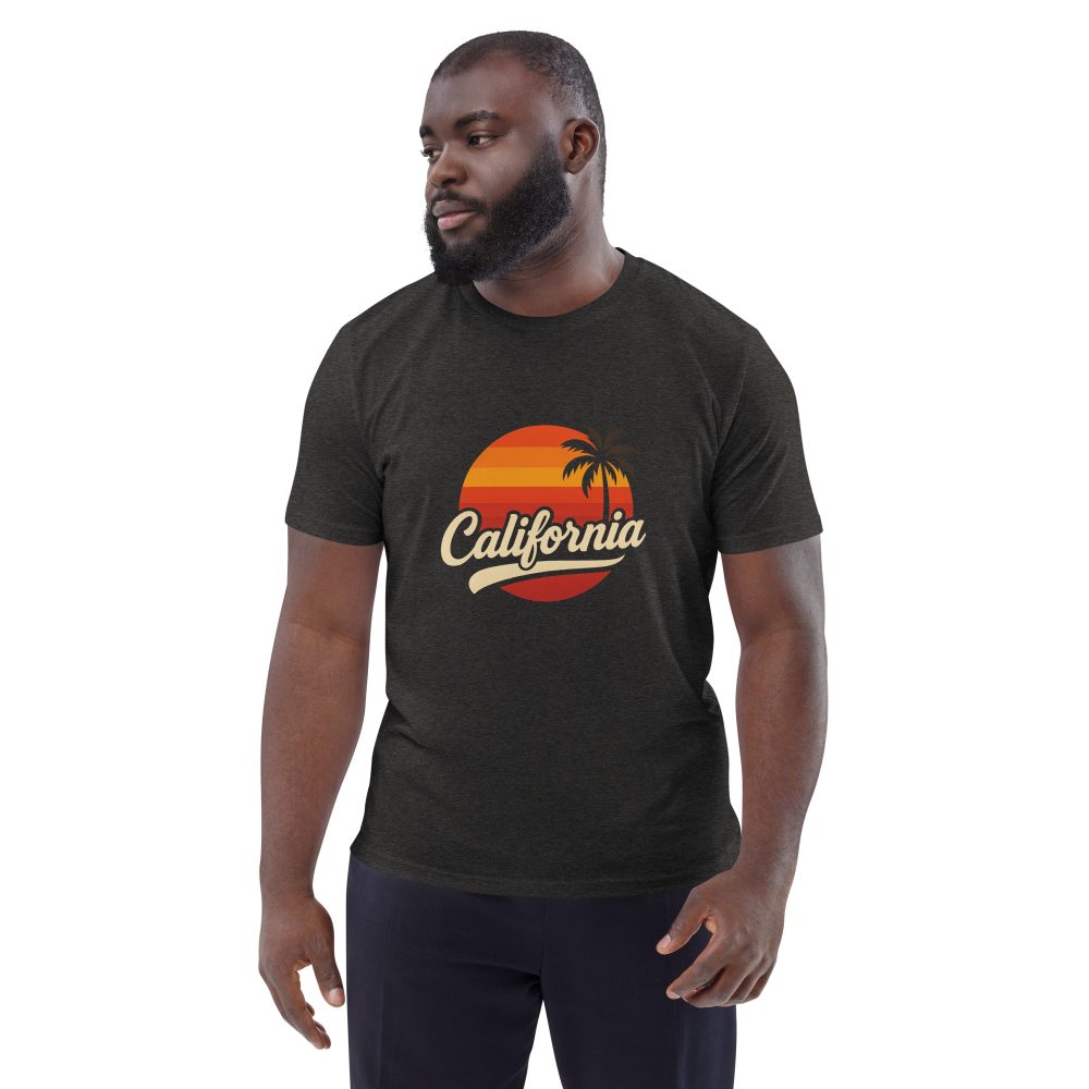 California Sunset Style  Unisex organic cotton t-shirt - Image 63