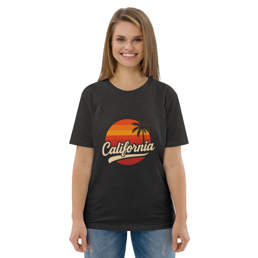 California Sunset Style  Unisex organic cotton t-shirt - Image 65