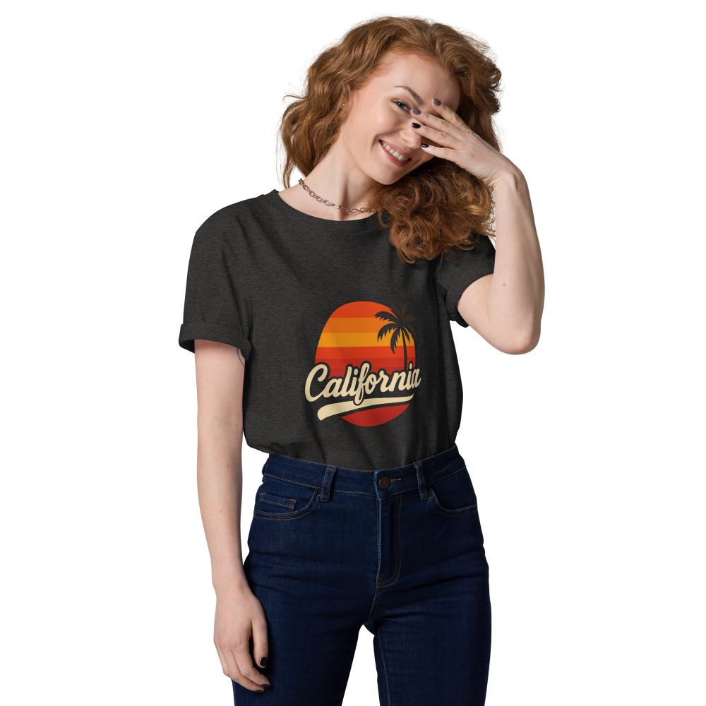 California Sunset Style  Unisex organic cotton t-shirt - Image 67