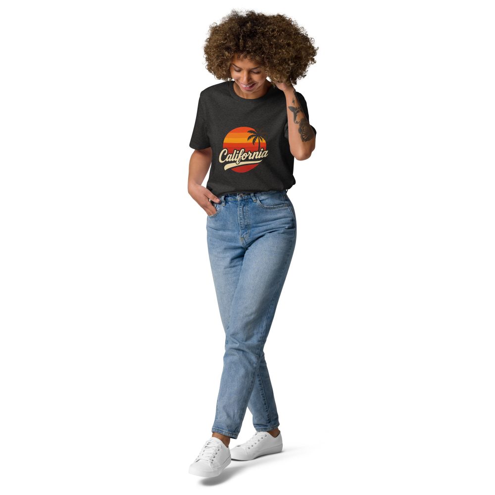California Sunset Style  Unisex organic cotton t-shirt - Image 69