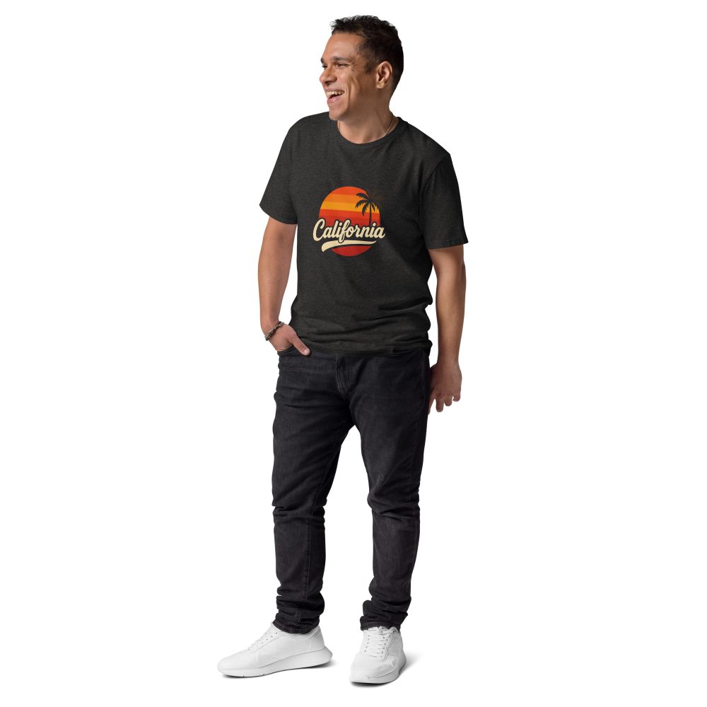 California Sunset Style  Unisex organic cotton t-shirt - Image 70