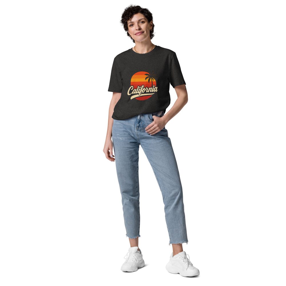 California Sunset Style  Unisex organic cotton t-shirt - Image 71