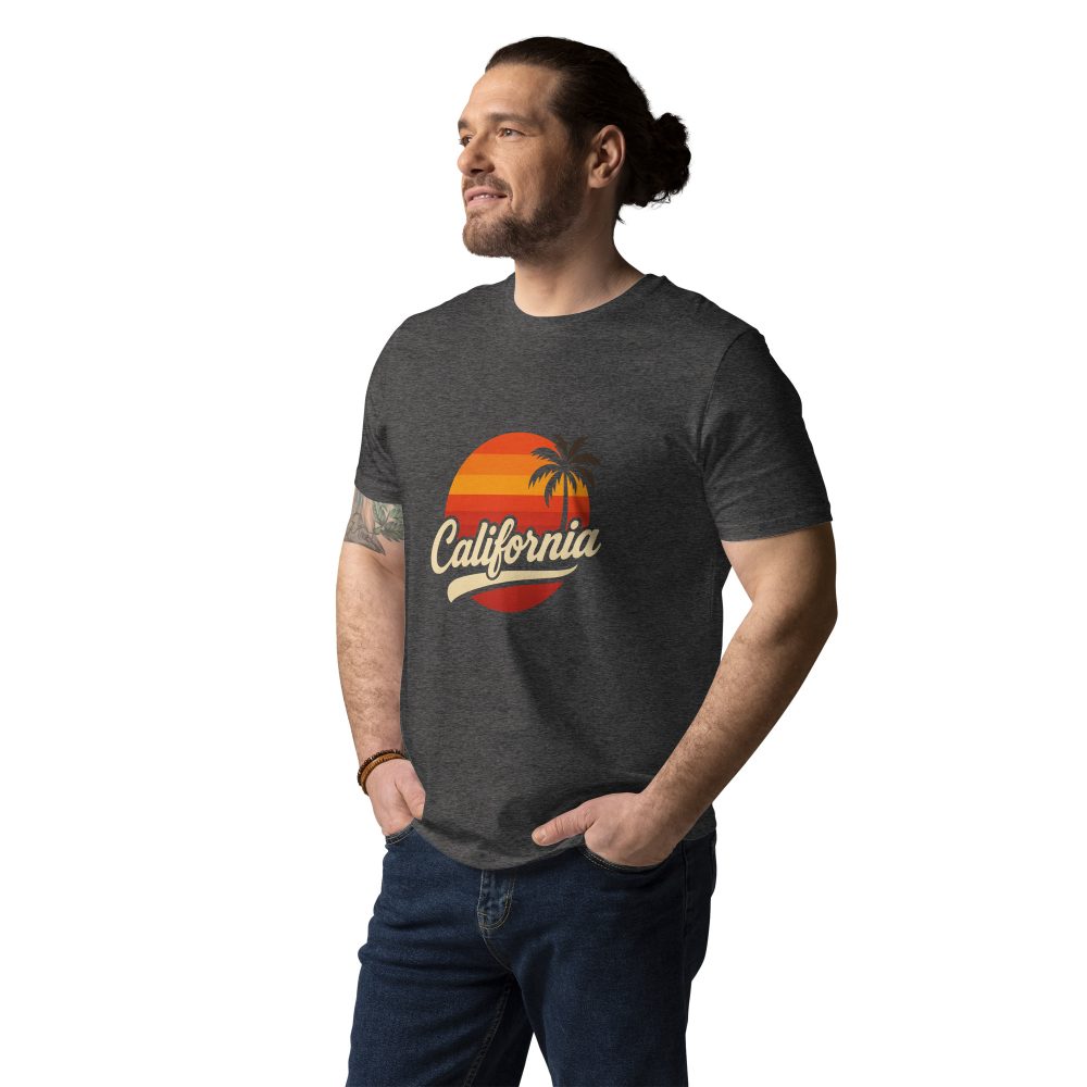 California Sunset Style  Unisex organic cotton t-shirt - Image 72