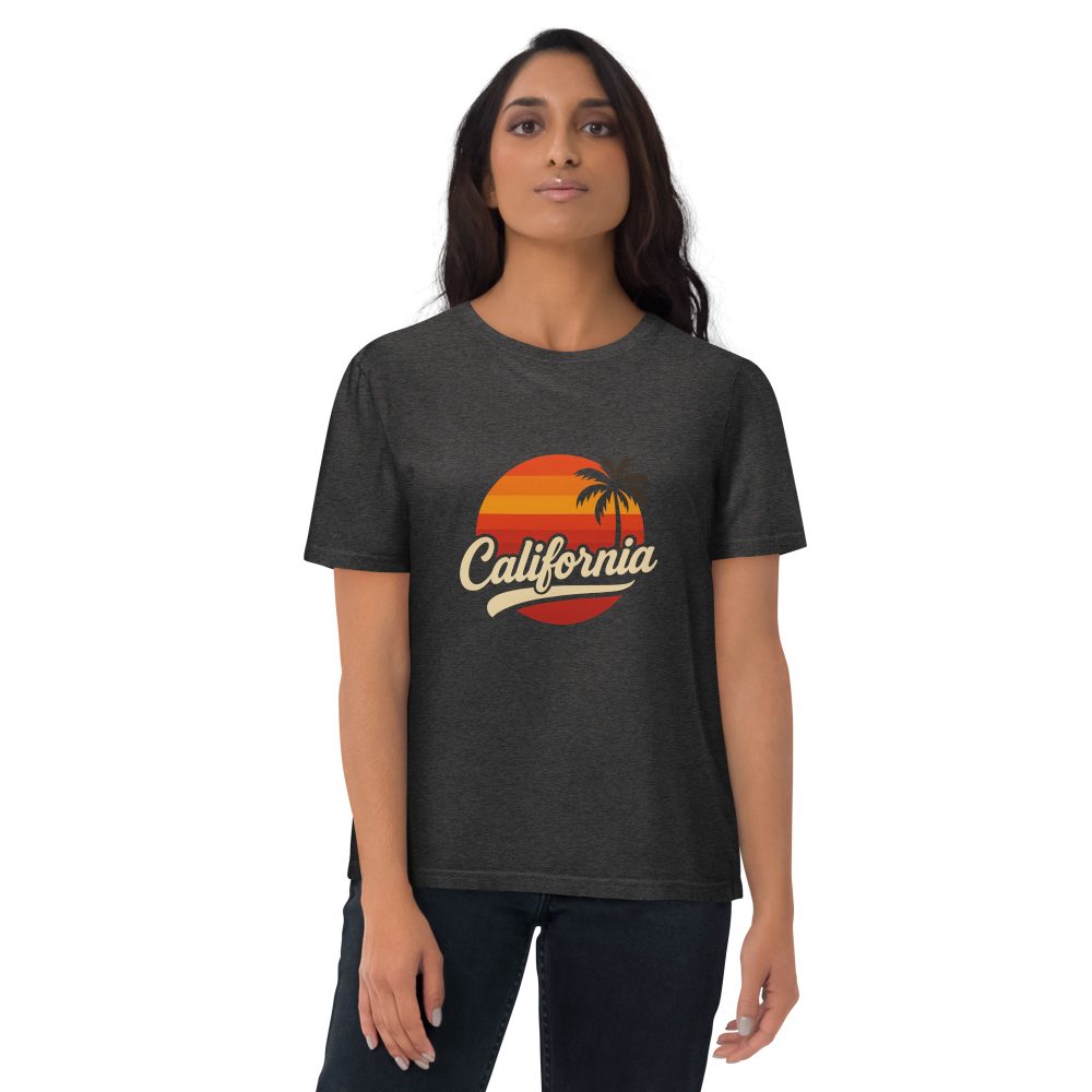 California Sunset Style  Unisex organic cotton t-shirt - Image 73