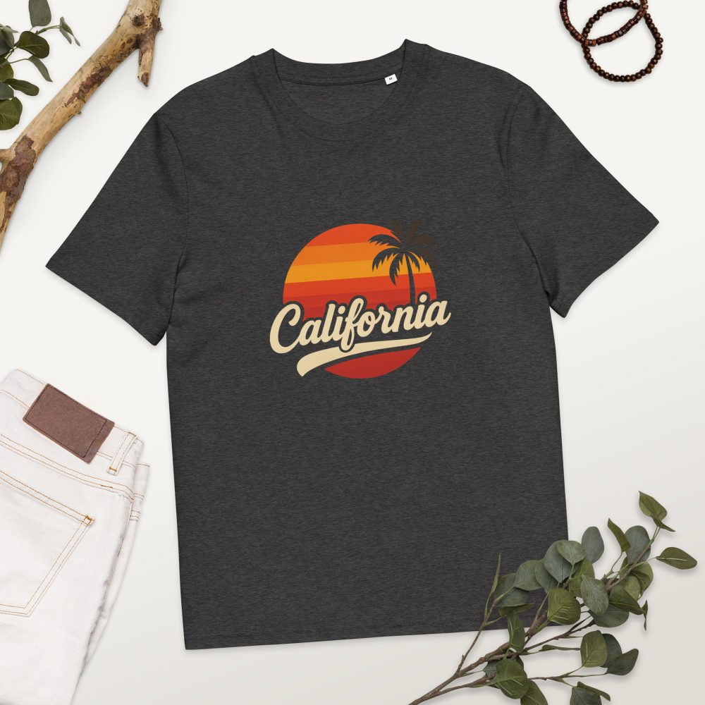 California Sunset Style  Unisex organic cotton t-shirt - Image 82