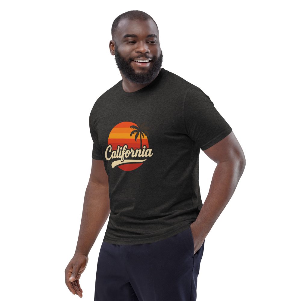California Sunset Style  Unisex organic cotton t-shirt - Image 106