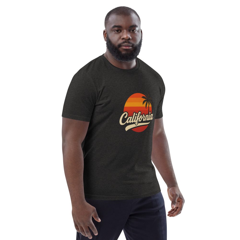 California Sunset Style  Unisex organic cotton t-shirt - Image 108