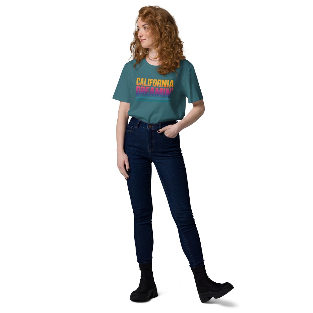 California Dreamin Unisex organic cotton t-shirt - Image 8