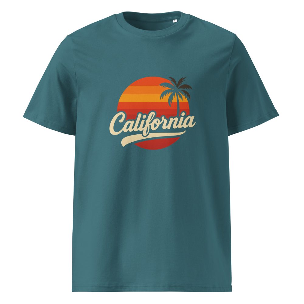 California Sunset Style  Unisex organic cotton t-shirt - Image 119