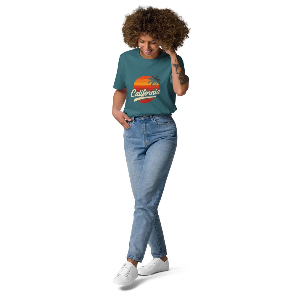 California Sunset Style  Unisex organic cotton t-shirt - Image 127