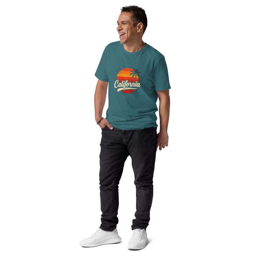 California Sunset Style  Unisex organic cotton t-shirt - Image 128