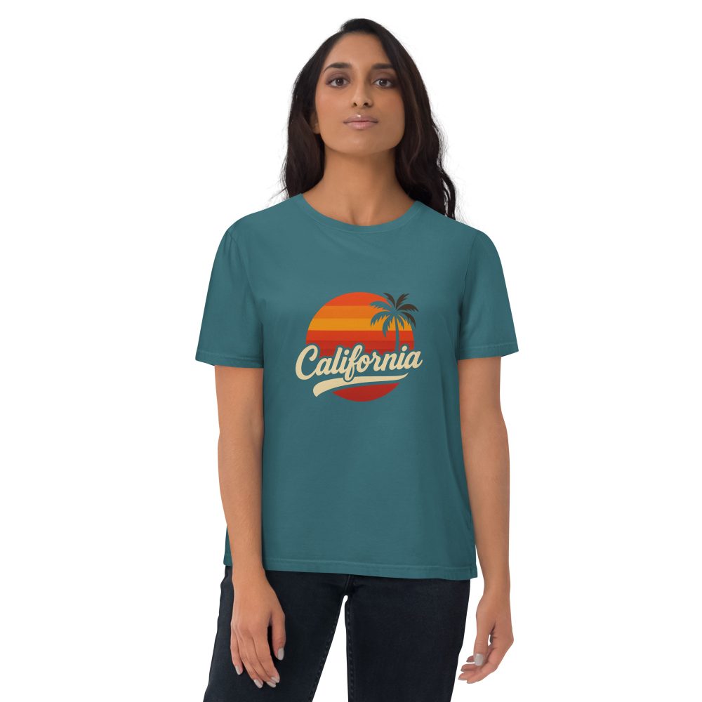 California Sunset Style  Unisex organic cotton t-shirt - Image 131