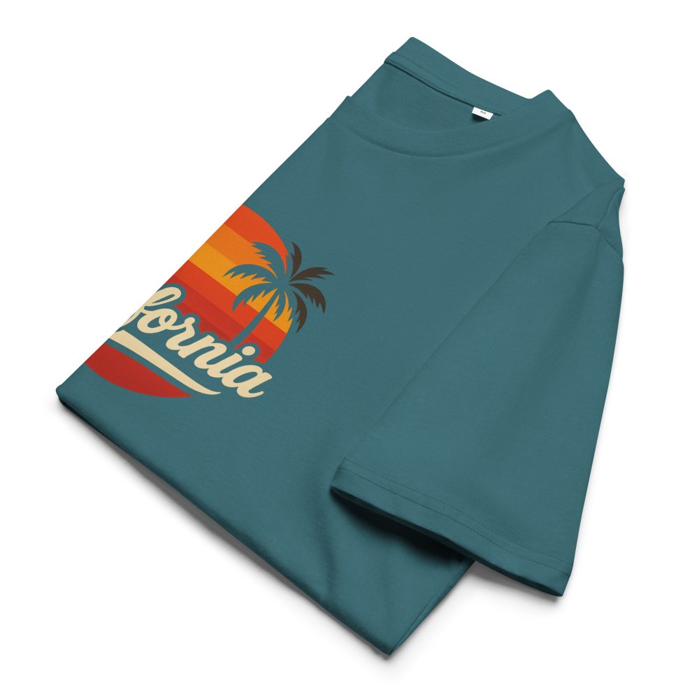 California Sunset Style  Unisex organic cotton t-shirt - Image 138