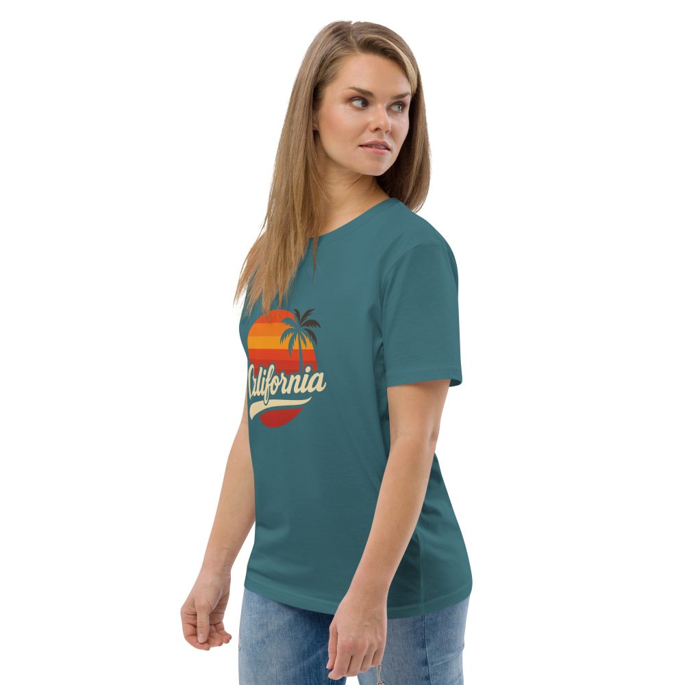 California Sunset Style  Unisex organic cotton t-shirt - Image 146