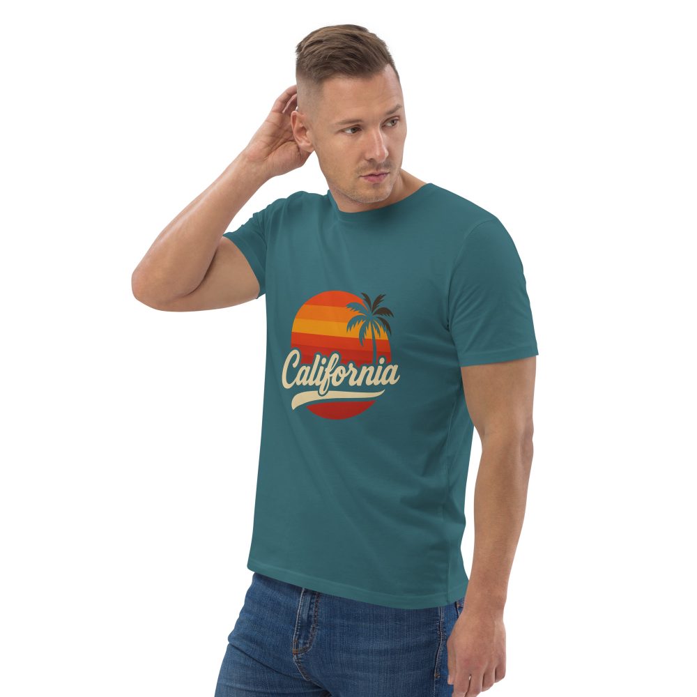 California Sunset Style  Unisex organic cotton t-shirt - Image 160