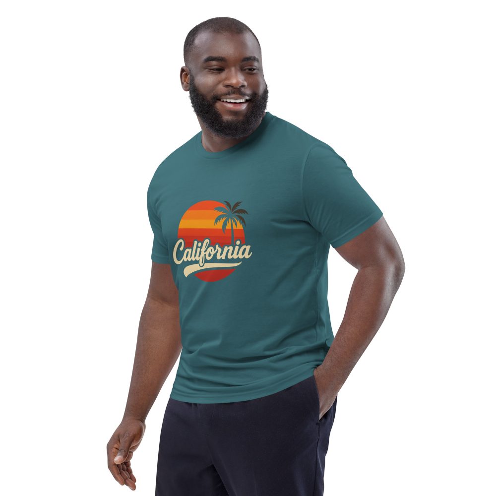 California Sunset Style  Unisex organic cotton t-shirt - Image 165