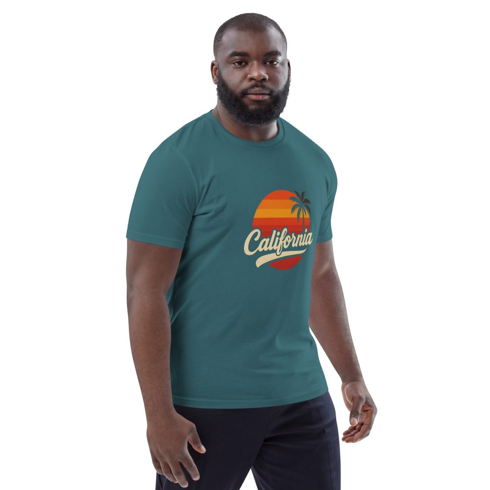 California Sunset Style  Unisex organic cotton t-shirt - Image 167